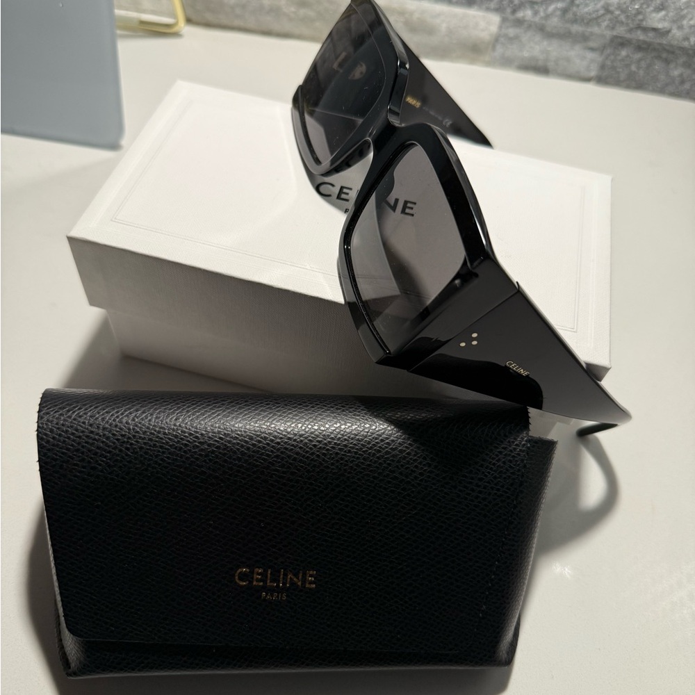 Celine Glossy Black Eyewear
